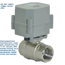 Tonhe 2 Way Ss316 Electric Actuator Water Ball Valve